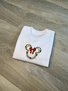 DISNEY - Christmas Disney Wreath Sweatshirt