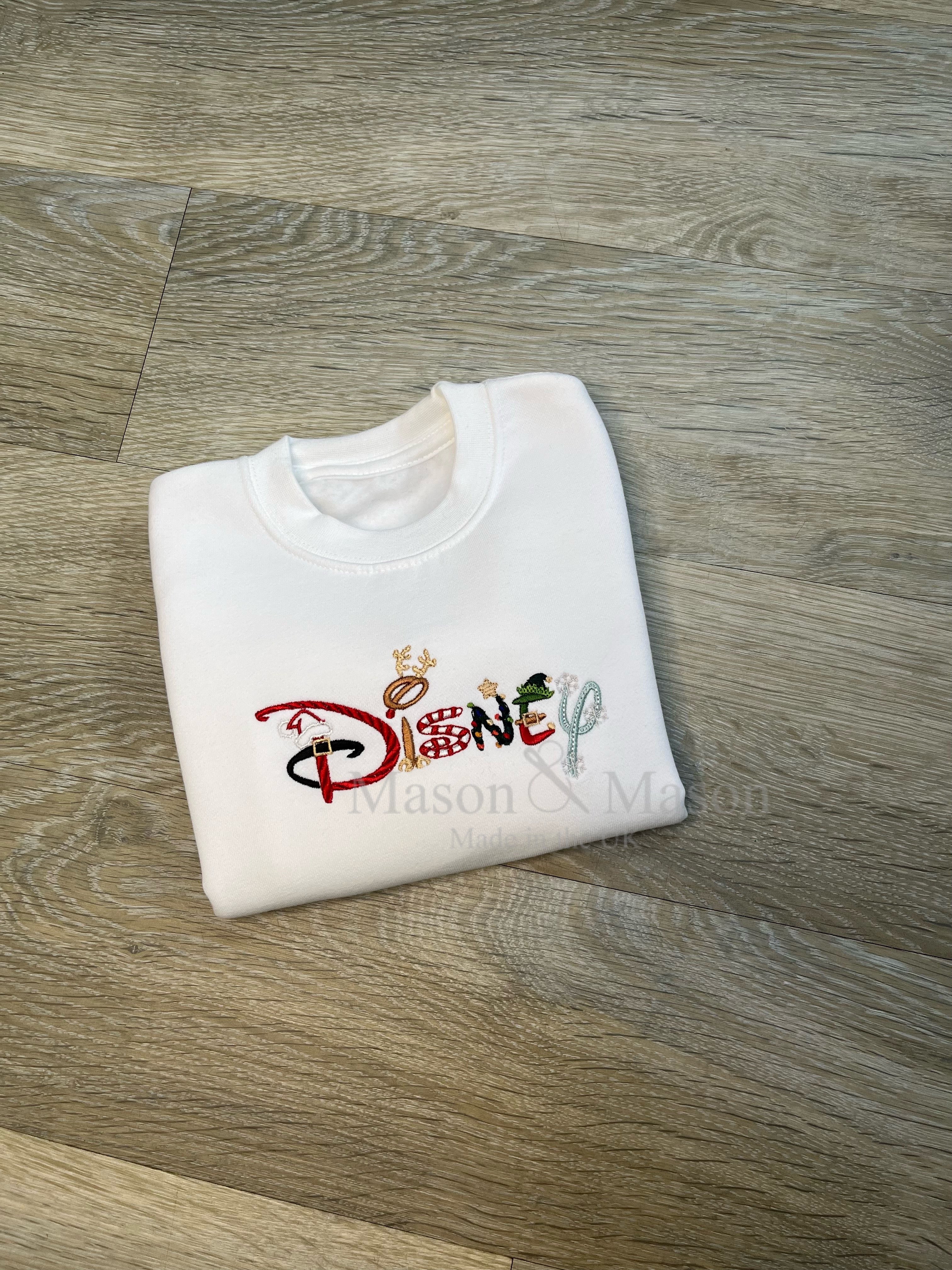 DISNEY - Christmas Disney Font Sweatshirt