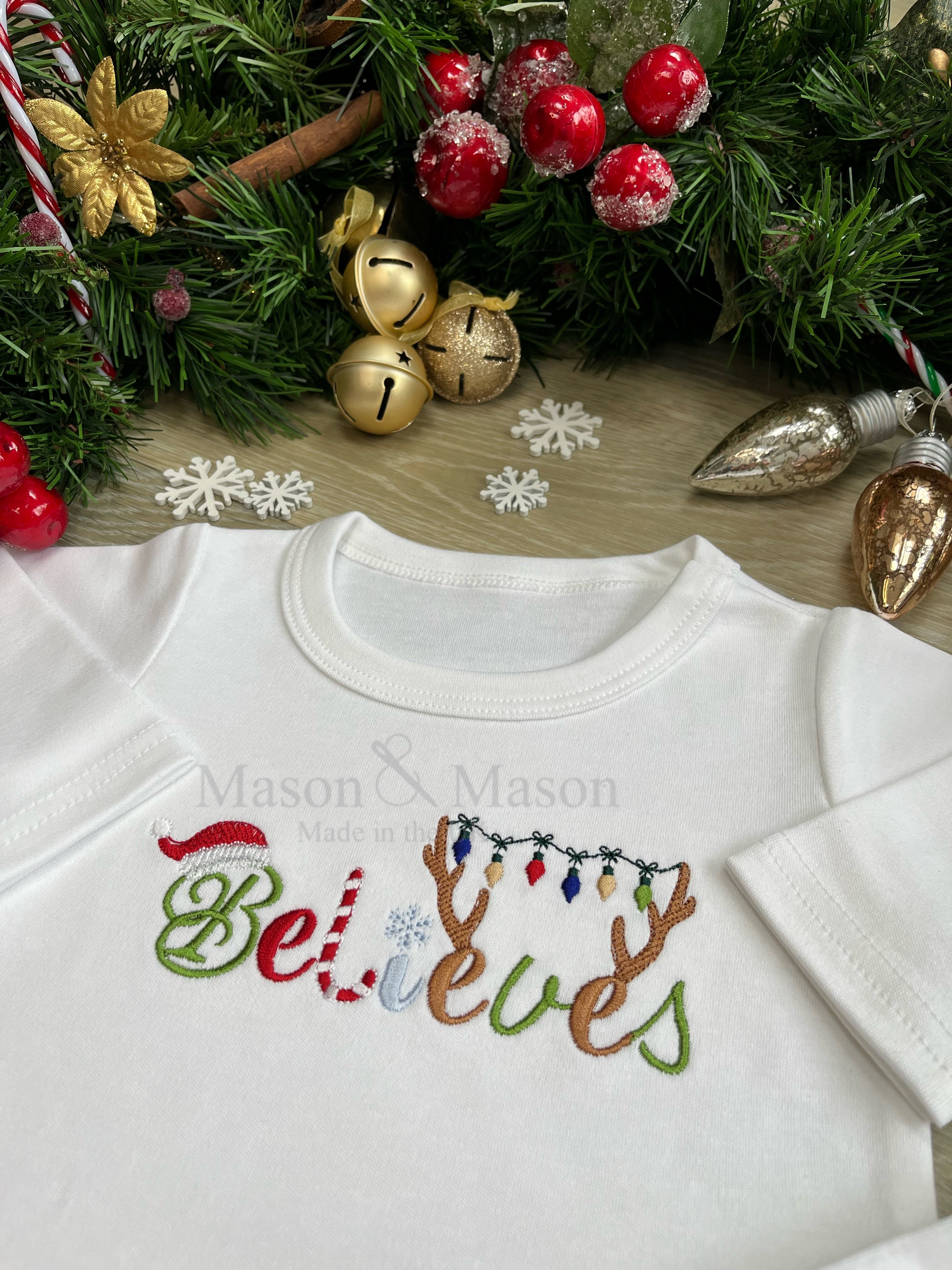 Believe Christmas PJs