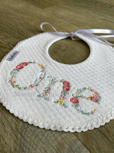 Floral ONE Babidu Bib