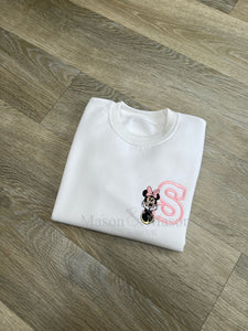 DISNEY - Mickey/ Minnie Varsity Sweatshirt