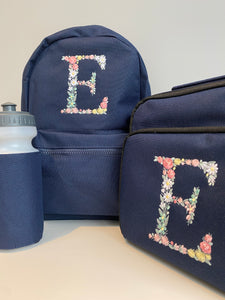Floral Initial Lunch Cooler