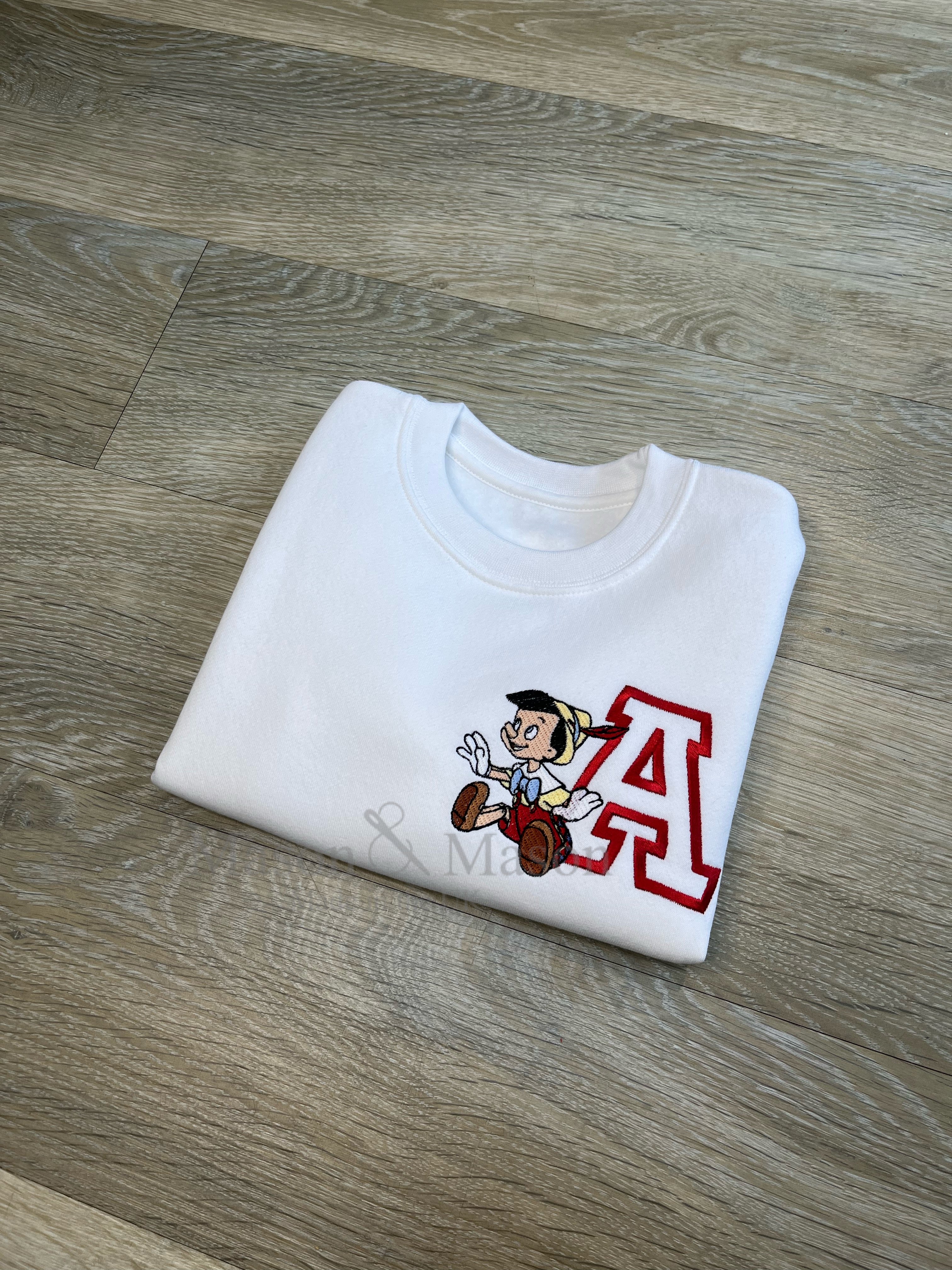 DISNEY - Pinocchio Varsity Sweatshirt