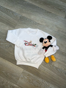 DISNEY - Christmas Disney Font Sweatshirt