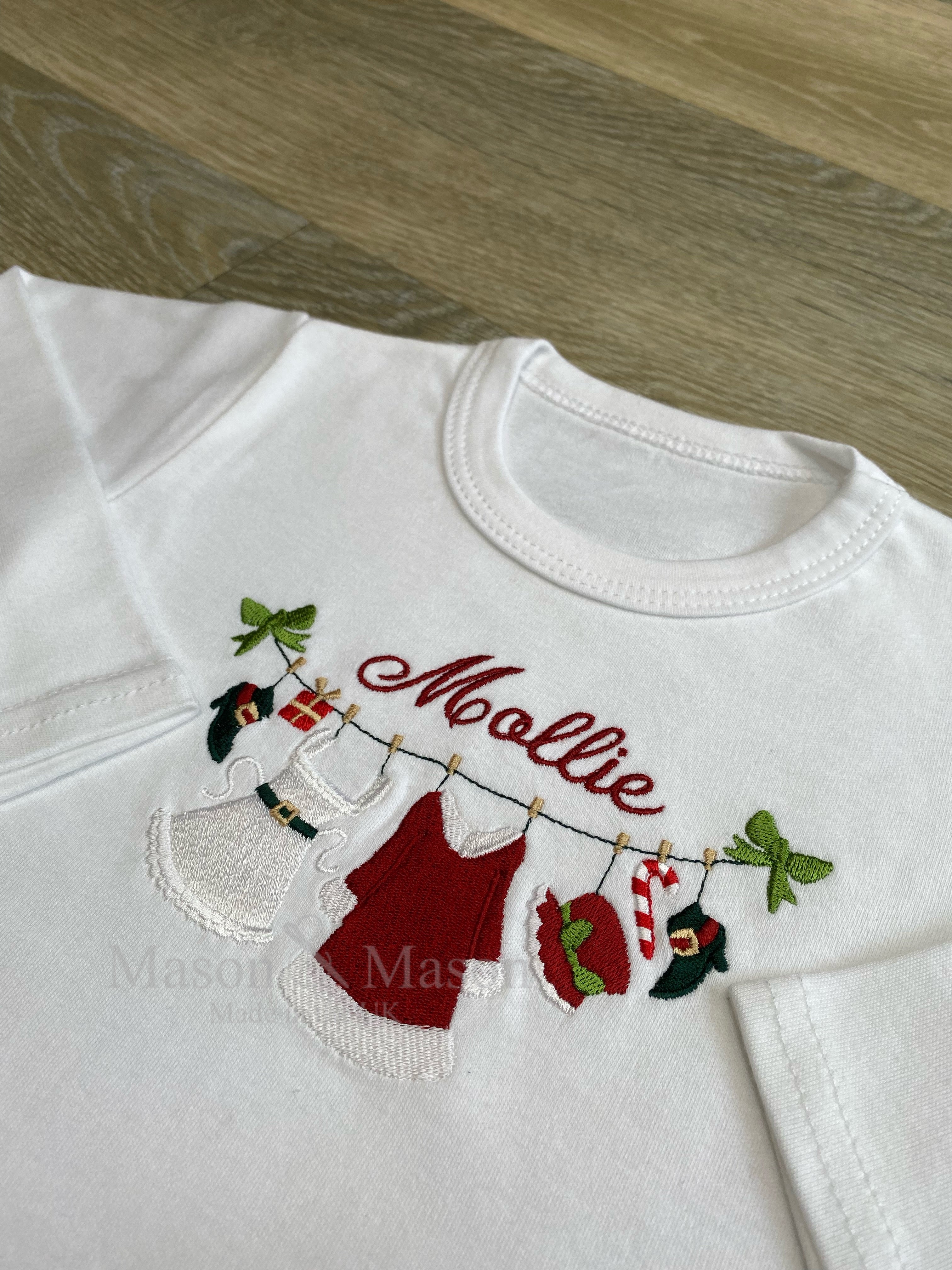 Clothesline Christmas PJs