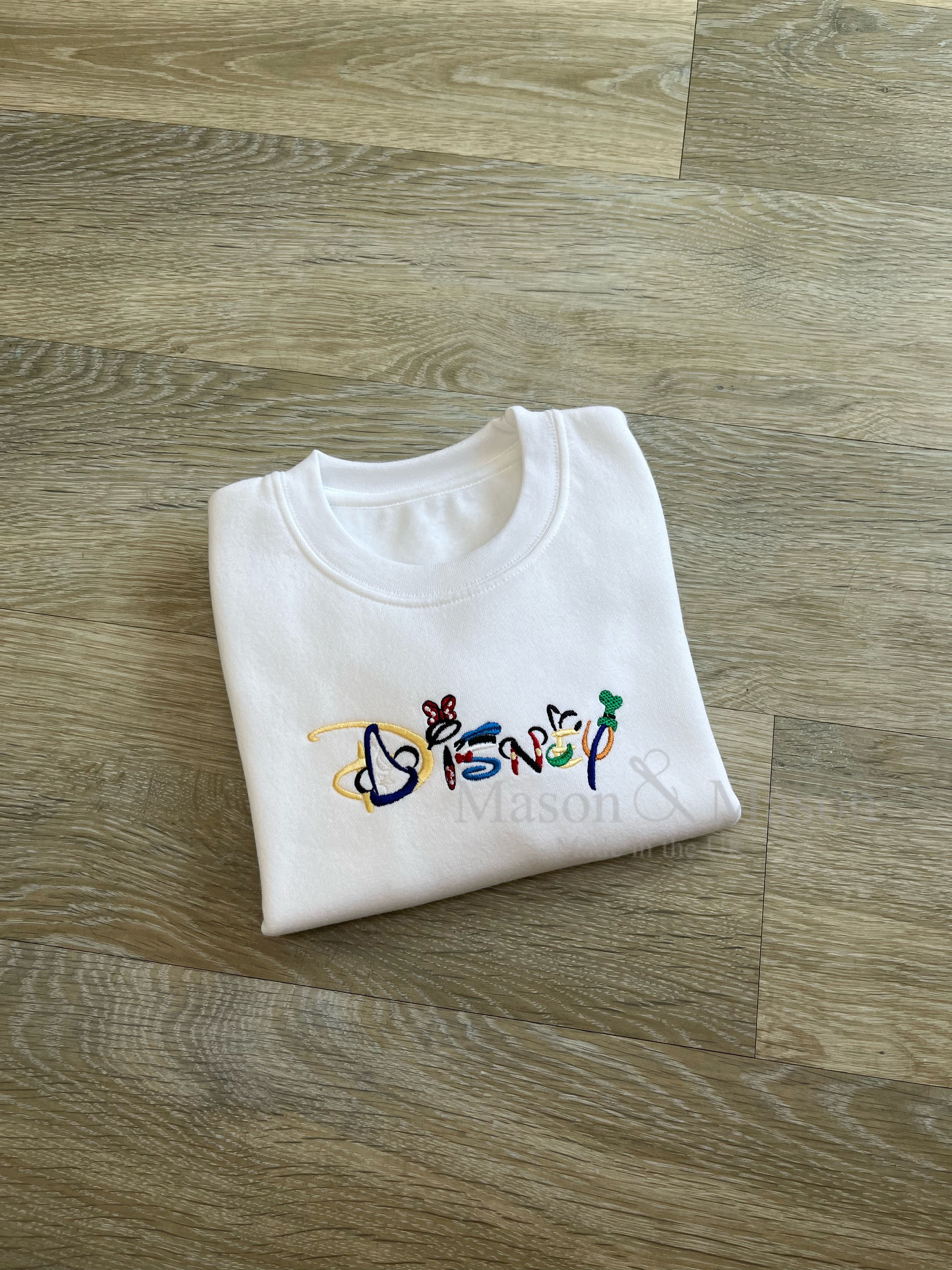 DISNEY - Character Disney Font Sweatshirt