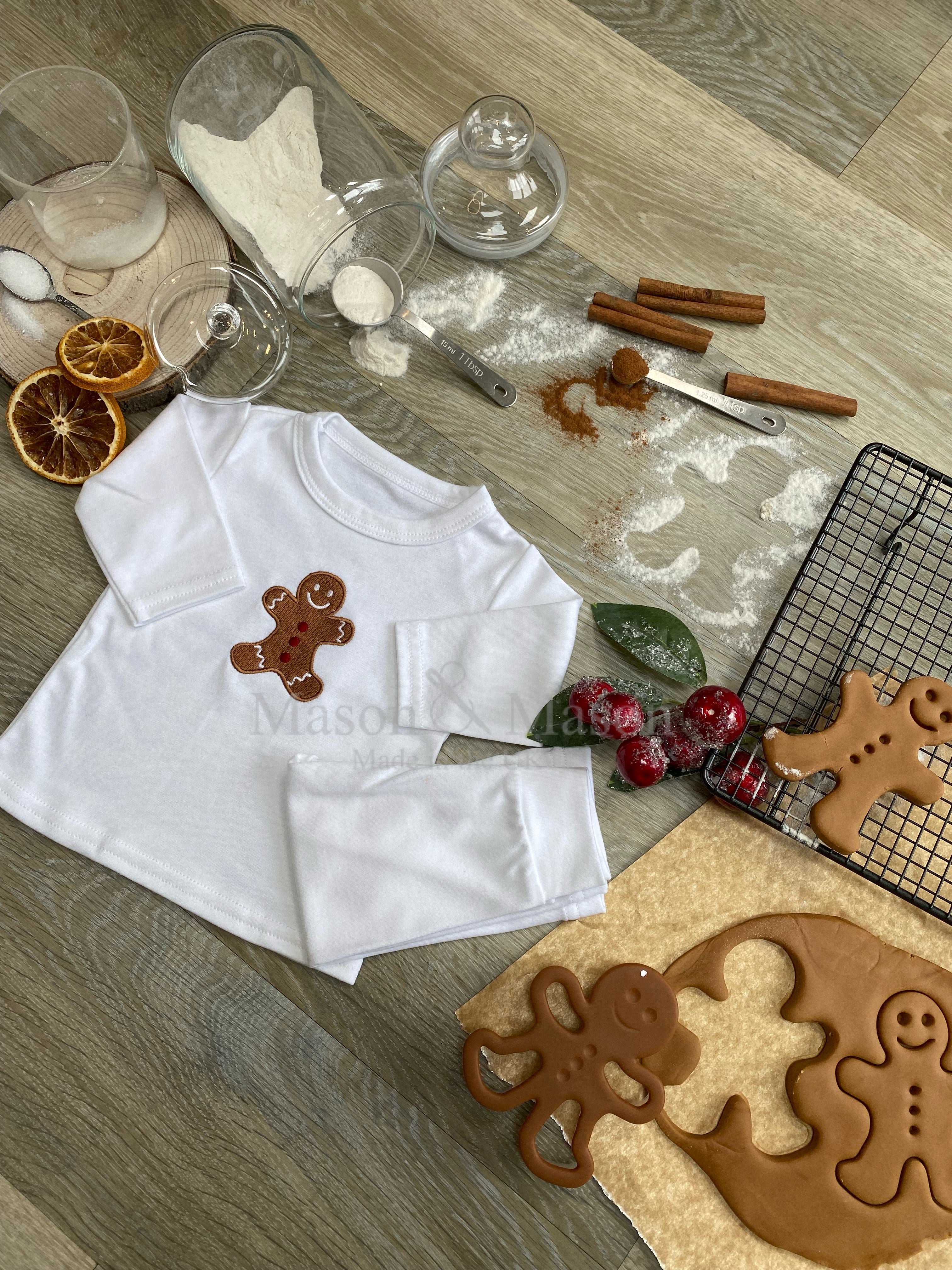 Gingerbread Christmas PJs