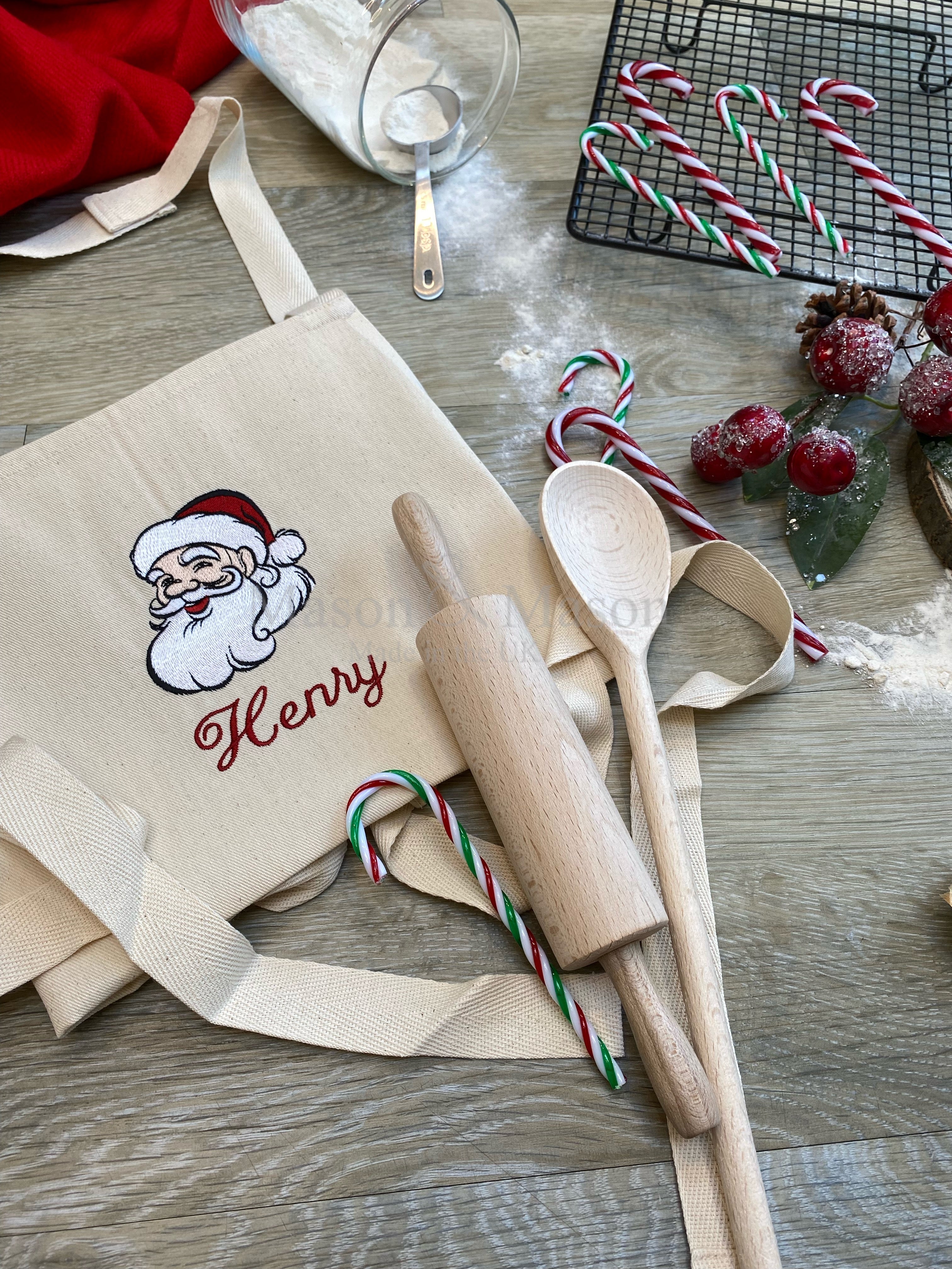 Santa Apron Set